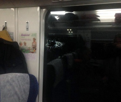 Между Харьковом и Полтавой обстреляли поезд с карателями Донбасса