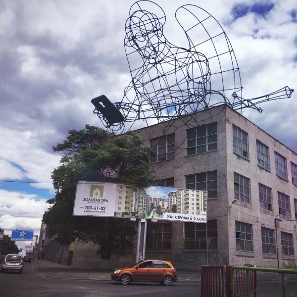 Архангел со смартфоном украсит Одессу