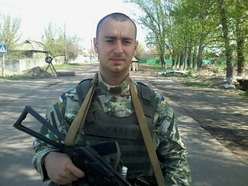 Украинский херой... Подорвал себя вместе с российскими спецназовцами и украинским прапорщиком