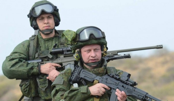 Как выглядит "солдат будущего" в наши дни.