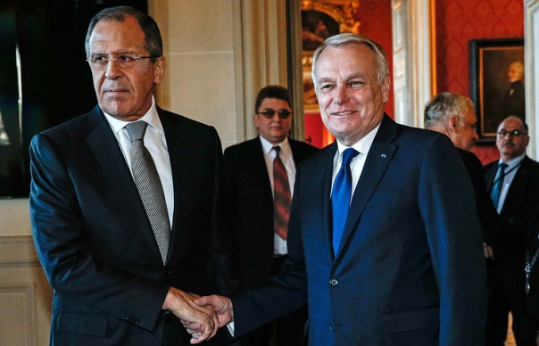 Пресс-конференция Лаврова и главы МИД Франции по итогам переговоров