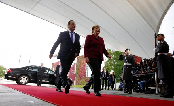 В Берлине начался саммит "нормандской четверки" В Берлине начался саммит "нормандской четверки"