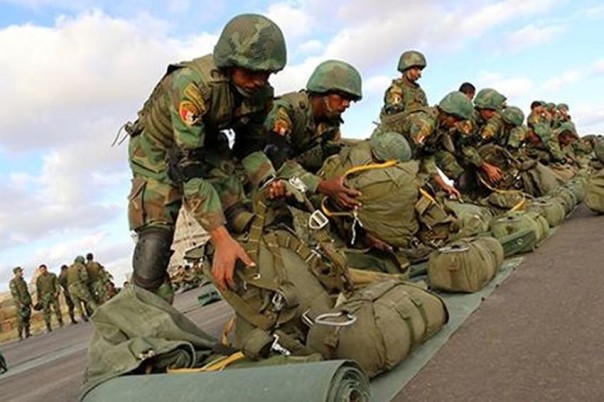 Военные России и Египта высадили совместный десант