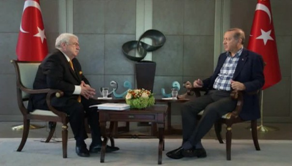 Президент Турции Реджеп Эрдоган в гостях у "Формулы власти"