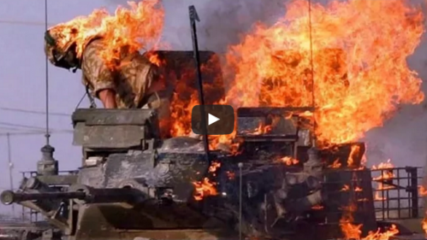 Уничтожение в Сирии 2-х турецких танков Sabra. Российское оружие в действие