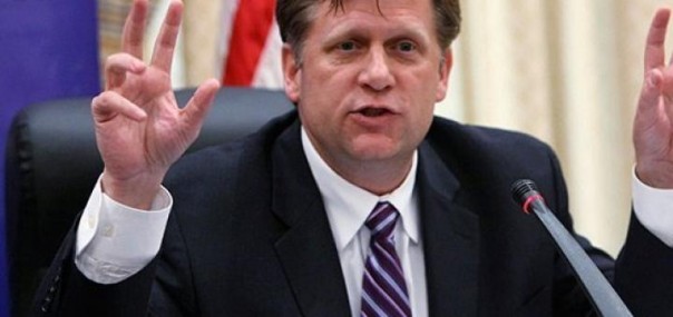 Макфол назвал WikiLeaks «российским агентом» Макфол назвал WikiLeaks «российским агентом»