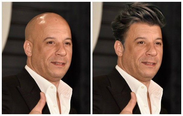 Если бы у лысых знаменитостей были волосы Если бы у лысых знаменитостей были волосы