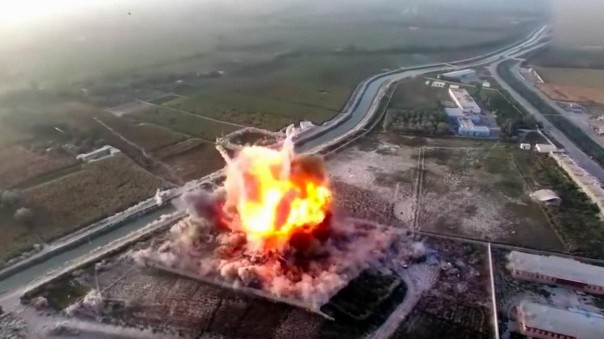 Теракт в Афганистане с участием смертников снял дрон