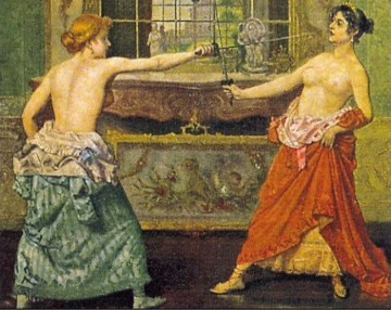 Женские дуэли: апофеоз жестокости или дело чести?