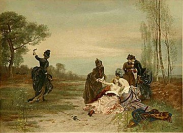 Женские дуэли: апофеоз жестокости или дело чести?