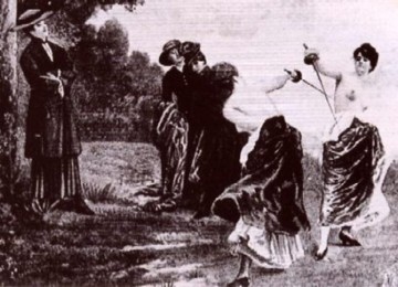 Женские дуэли: апофеоз жестокости или дело чести?