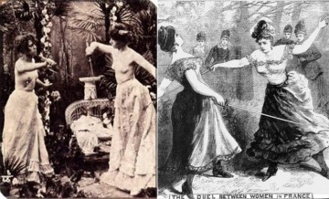 Женские дуэли: апофеоз жестокости или дело чести?