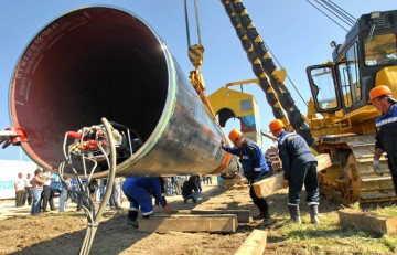 Пресс-конференция в Москве, посвященная возобновлению строительства "Турецкого потока"