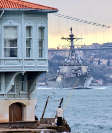 В Черное море вошел американский эсминец с системой ПРО