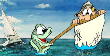 Чем конкретные мужики ловят рыбу...