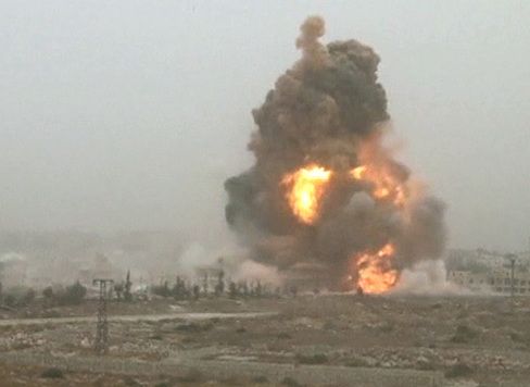 Ранены российские военные при атаке на гуманитарный коридор в Алеппо