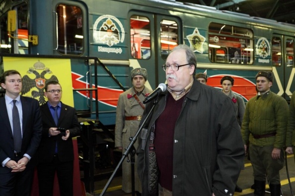 Новый тематический поезд «Великие полководцы» отправился в первый рейс