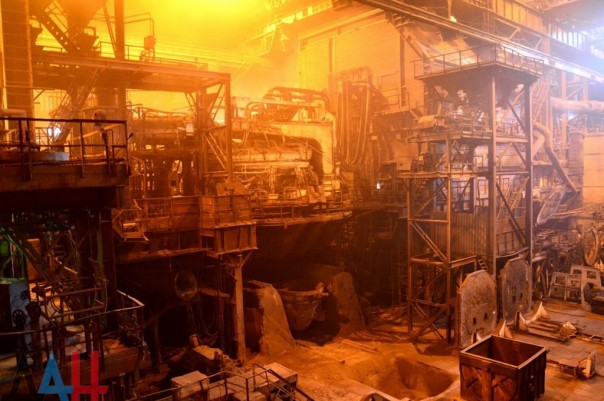 Юзовский метзавод после запуска ежемесячно сможет производить около 30 тысяч тонн стали
