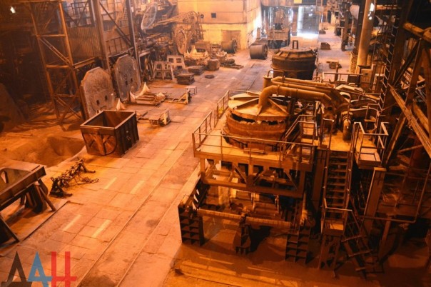 Юзовский метзавод после запуска ежемесячно сможет производить около 30 тысяч тонн стали Юзовский метзавод после запуска ежемесячно сможет производить около 30 тысяч тонн стали