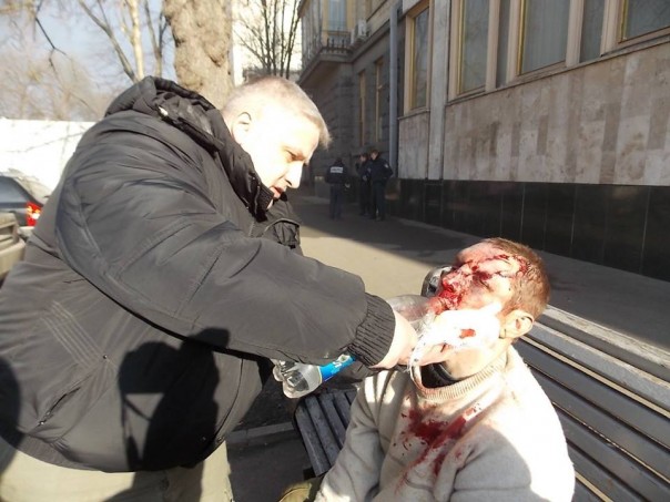 Годовщина начала евромайдана. Я был, я помню