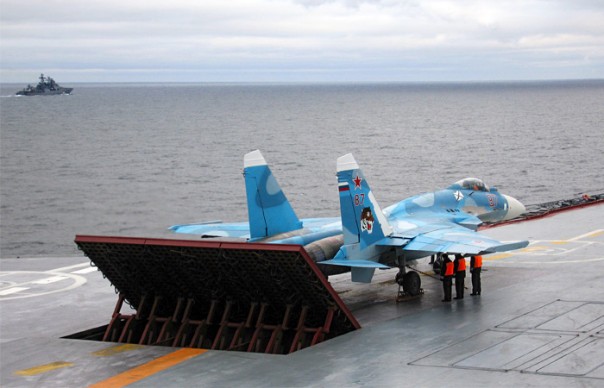 Авиация "Адмирала Кузнецова" приготовилась нанести удары в окрестностях Алеппо