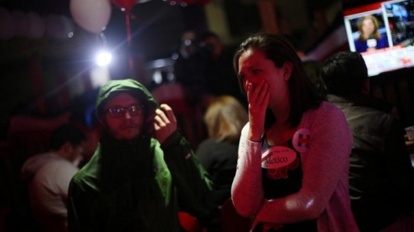 Слёзы в штабе Клинтон Слёзы в штабе Клинтон