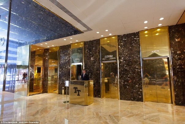 Трамп Тауэр превращен в крепость с бесполетной зоной над ним