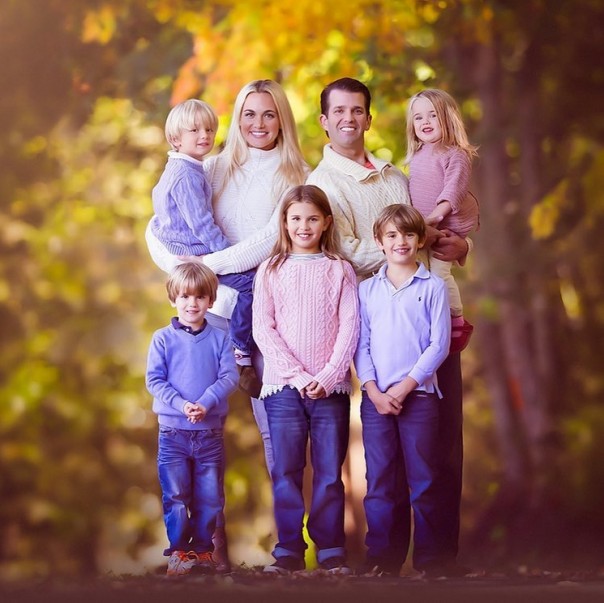 Семейная империя Трампа: три сына, две дочери и восемь внуков Семейная империя Трампа: три сына, две дочери и восемь внуков