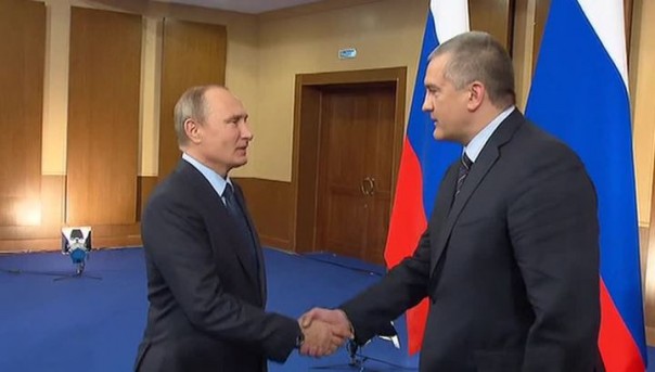 Путин распорядился помочь украинскому Геническу с газом, как и в прошлом году