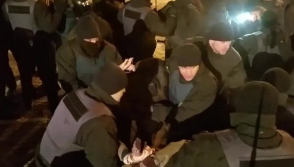 В Киеве протест против концерта «Потапа и Насти» перерос в столкновения с полицией