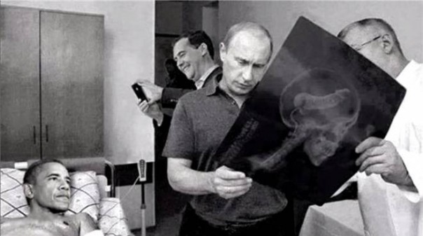 Обаме поставили новую прошивку: Россия военная супердержава.