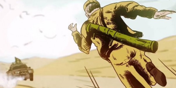 В Сети появился мультфильм про подвиг русского морпеха в Сирии