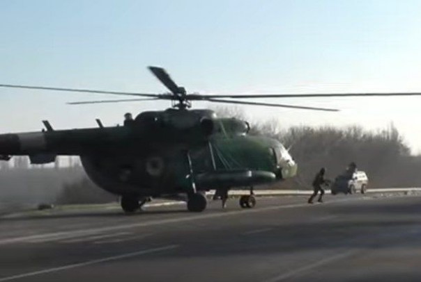 Нацгады на вертолетах спасли Харьков от атаки условной ДРГ