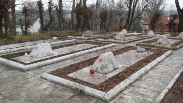 Польские волонтёры вернули звёзды на могилы красноармейцев в Пененжно Польские волонтёры вернули звёзды на могилы красноармейцев в Пененжно