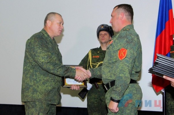 Комендантский полк Народной милиции ЛНР отпраздновал вторую годовщину образования Комендантский полк Народной милиции ЛНР отпраздновал вторую годовщину образования