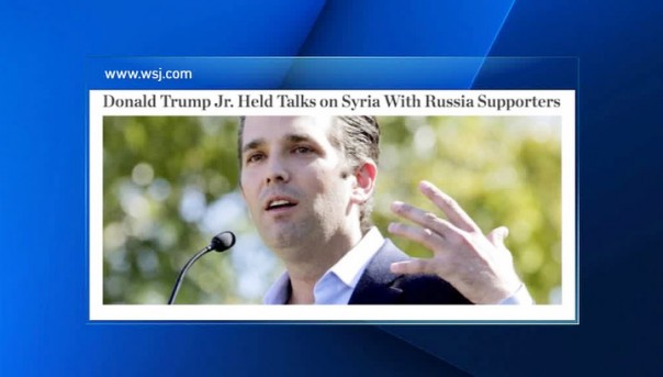 Дональд Трамп-младший провел переговоры по Сирии со сторонниками России