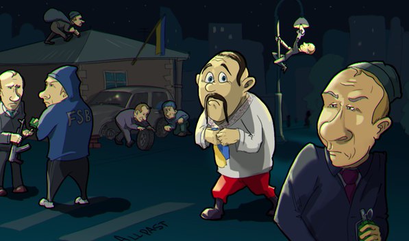 Новый уровень укроидиотизма: На украинском ТВ заявили, что стрельбы, против которых протестует Россия, проводят агенты Путина