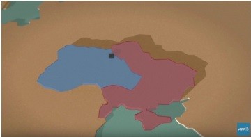 Франс-Пресс провел границу по Днепру…