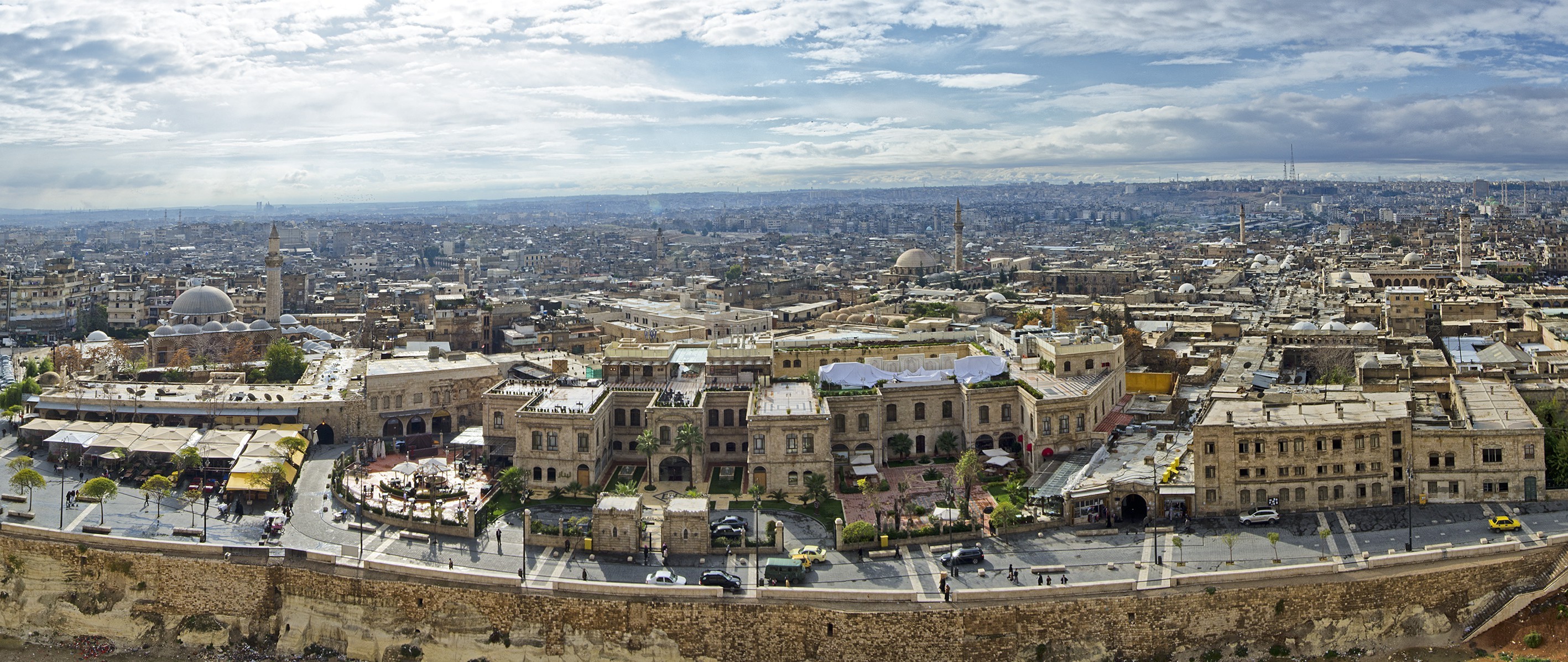 Видео 360: разрушенный войной Алеппо