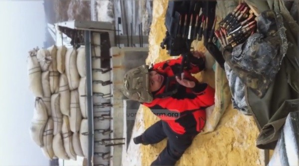 Карманный «патриот» приехал пострелять по «сепарам» 