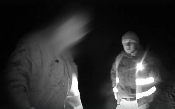 На Львовщине дорожная полиция гонялась за пьяным попом