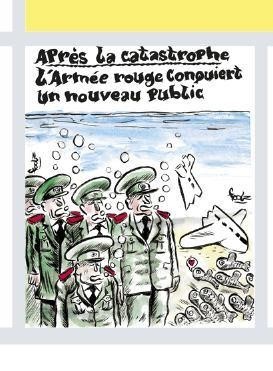 Сharlie Hebdo поглумился над музыкантами, погибшими в катастрофе Ту-154