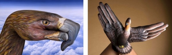 Hand Art – впечатляющие иллюстрации на руках 