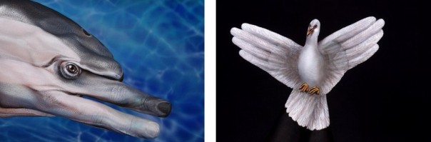 Hand Art – впечатляющие иллюстрации на руках 