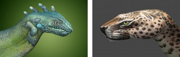Hand Art – впечатляющие иллюстрации на руках 
