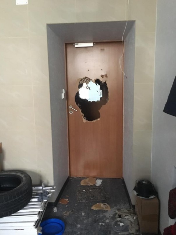 В Одессе разгромили волонтерский центр помощи «АТО»