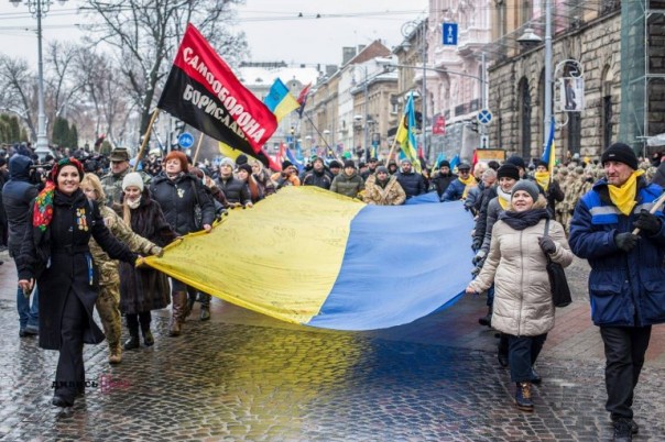Во Львове прошел «парад карателей»