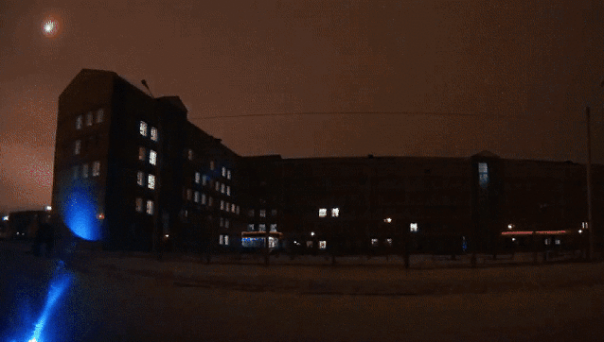 Падение метеорита в Хакасии попало на видео