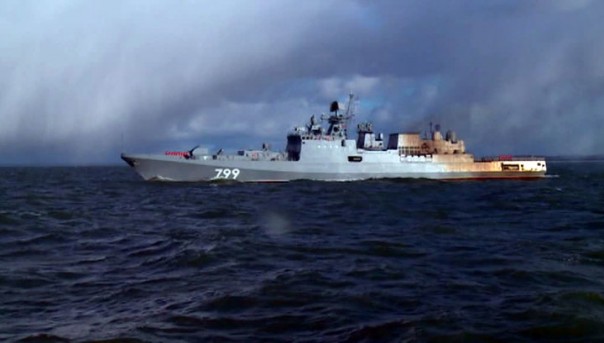 На Балтике успешно испытали сторожевик "Адмирал Макаров"