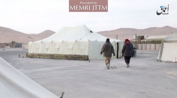 Российская база в районе Пальмиры